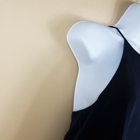 Tibi Eco Silk Halter Cami in Navy Size 4 - Picture 5 of 11